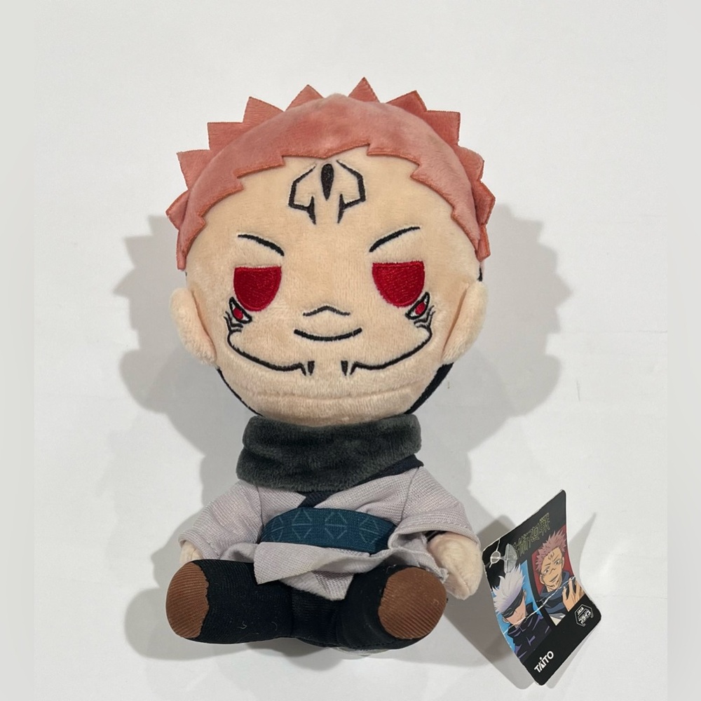 Jujutsu Kaisen Ryomen Sukuna Plush Craft Toy Children Soft Doll 7” Cosplay Gift